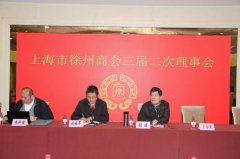 上海市徐州商会召开三届二次理事会